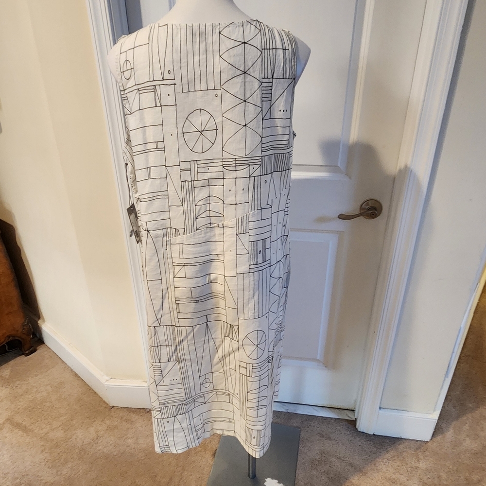 Habitat linen cotton dress size large - Picture 2 of 11